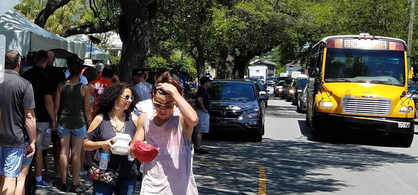 greek festival parking