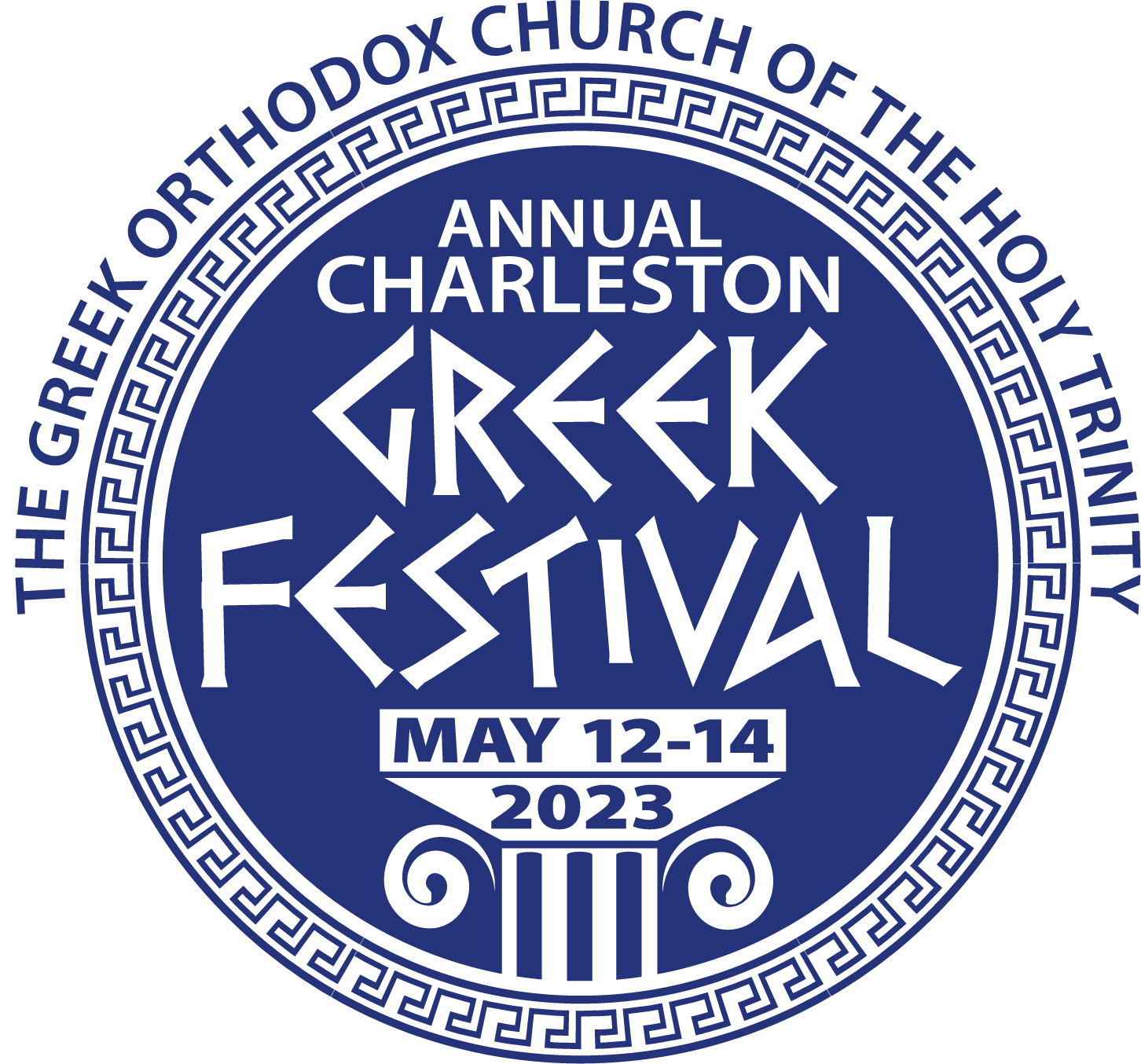 Charleston Greek Festival 2023 Logo