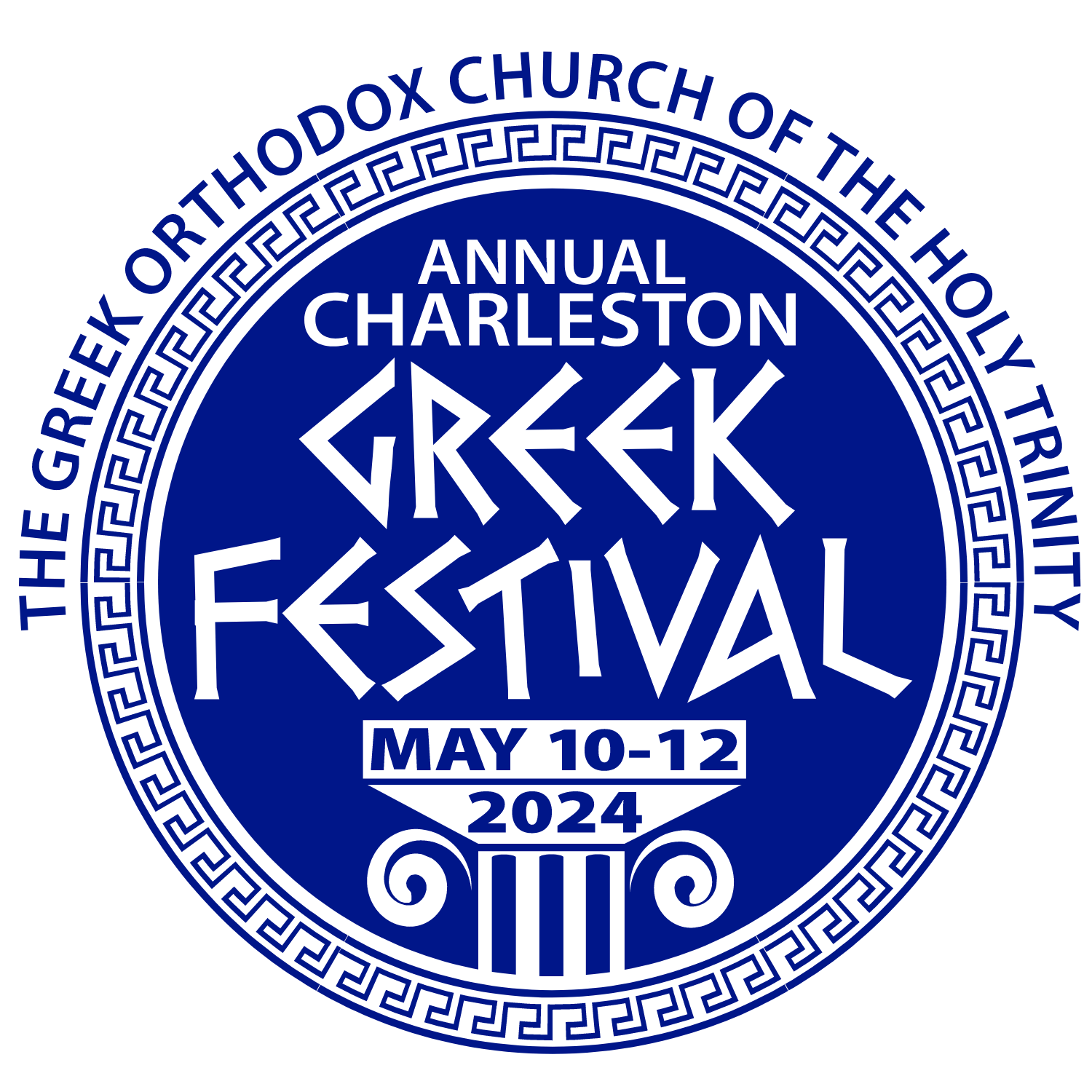 Charleston Greek Festival 2023 Logo